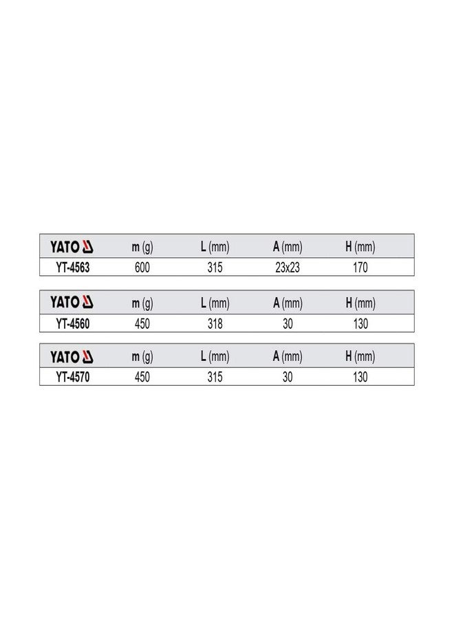 Yato YT-4560 Claw Hammer 450G |Power Tools|hand Tools|Industrial Tools|Hammer for Home Use - Image 3